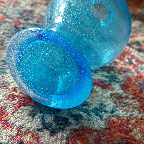Vintage Seeded Glass Vase - Picture 3 of 4